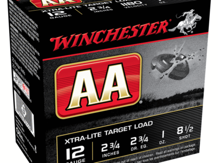 Winchester AA Target 12 ga 2 3/4"  1 oz #8.5 1150 fps - 25/ct
