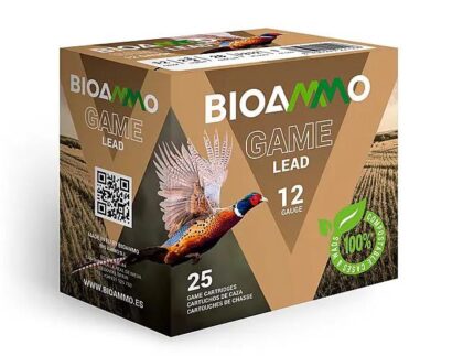 BIOAMMO Lead Game Pheasant Shotshells 12 ga 2-3/4" 1-1/4 oz 1250 fps #6 25/ct