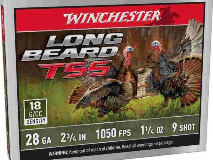 Winchester Long Beard TSS Shotshells 28ga 2-3/4" 1-1/4oz 1050 fps #9 5/ct