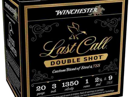 Winchester Last Call TSS Shotshells 20ga 3" 1oz 1350 fps #2.5 & #9 25/ct