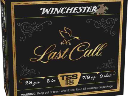 Winchester Last Call Waterfowl TSS Shotshells 28ga 3" 7/8oz 1550fps #9 10/ct