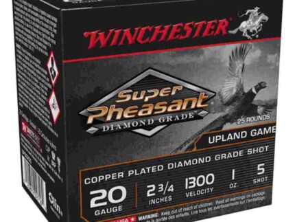 Winchester Diamond Grade Super Pheasant Shotshells 20 ga 2-3/4" 1 oz #5 25/ct