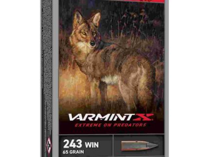 Winchester Varmint X Rifle Ammunition .243 Win 65gr PT 3620fps 20/ct