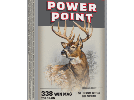 Winchester Super-X Power Point Rifle Ammunition .338 Win Mag 200 gr. PSP 2960 fps 20/ct