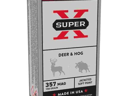 Winchester Super-X Handgun Ammunition .357 Mag 158 gr. JSP 1235 fps 50/ct