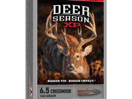 Winchester Deer Season XP Rifle Ammunition 6.5 Creedmoor 140gr PT 2900 fps 2650 fps 20/ct