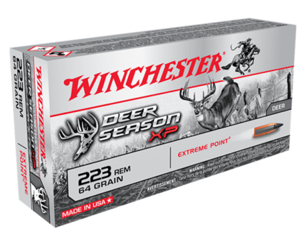Winchester Deer Season XP Rifle Ammunition 7.62x39mm 123 gr. 2380 fps 20/ct