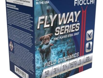 Fiocchi Flyway Steel Shotshells 12 ga 3-1/2" 1-3/8oz 1470 fps #1 25/ct