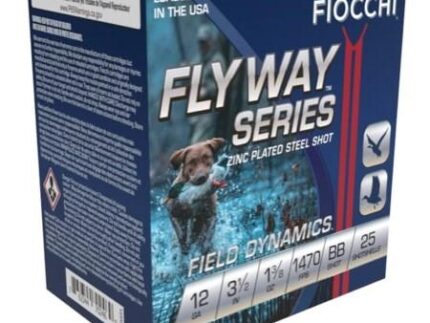 Fiocchi Flyway Steel Shotshells 12ga 3 1/2" 1-3/8oz 1470fps #BB 25/ct