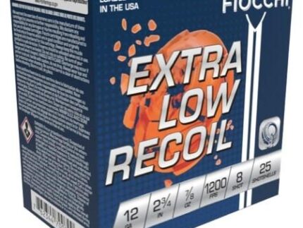 FIOCCHI 12GA 2 3/4" 7/8oz #8 LOW RECOIL TRAINER 25RD