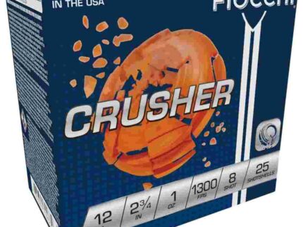 Fiocchi Exacta Crusher Shotshells 12ga 2-3/4 1oz 1300 fps #8 25/ct