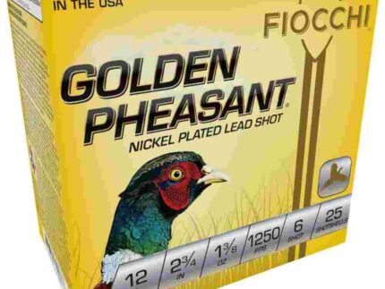 GOLDEN PHEASANT NP 12ga 2 3/4" 1 3/8oz  #6 1250fps 25RD