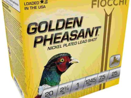 GOLDEN PHEASANT NP 20ga 2 3/4" 1oz  #7.5 1245fps 25RD