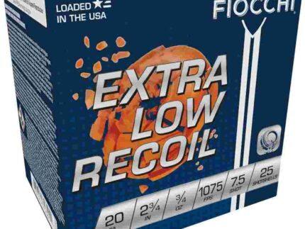 Fiocchi Low Recoil Lite Trainer 20 ga 2 3/4" 3/4 oz #7.5 - 25/ct