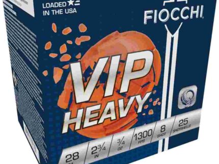 Fiocchi Exacta VIP Shotshells 28ga 2-3/4" 3/4oz 1300 fps #8 25/ct