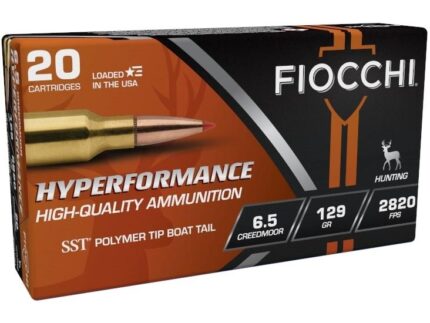 Fiocchi  Extrema Rifle Ammunition 6.5 Creedmoor 129gr SST 20/ct
