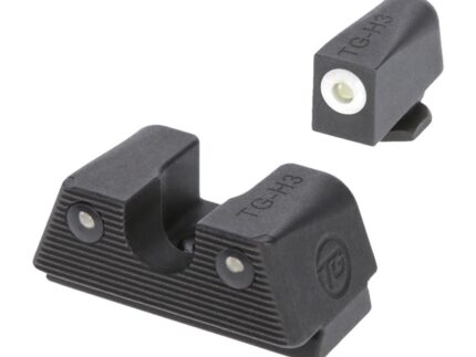 Truglo Tritium Night Sights Low Set Green with White Front Green Rear for Glock