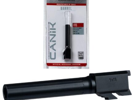 Canik Steel Drop in Barrel for Select 9mm Canik Pistols Compact Fluted Black