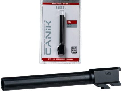 Canik Steel Drop in Barrel for Select Canik Pistols Fluted Full Size Black