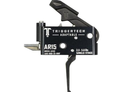 TriggerTech AR15 Single-Stage Adaptable Flat Trigger Black