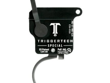 TriggerTech Rem 700 Special Curved Trigger Single Stage Black/Black