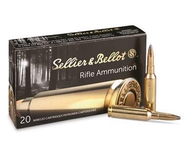 Sellier & Bellot Rifle Ammunition 6.5 Creedmoor 140 gr SP 2657 fps 20/ct