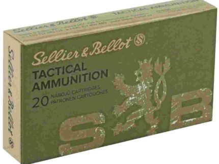 Sellier & Bellot Rifle Ammunition 7.62x39mm 123 gr FMJ 2420 fps - 20/box