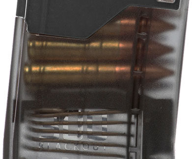 LANCER MAGAZINE L5AWM AR-15 - 300BLK 10RD TRANSLUCENT SMOKE