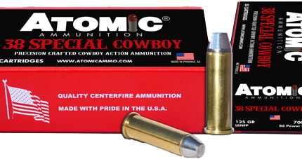 ATOMIC COWBOY 38 SPECIAL - 125GR LEAD-RNFP 50RD 10BX/CS