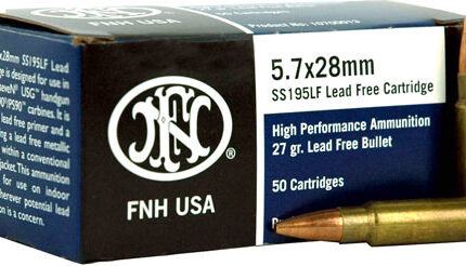 FN 5.7X28 27GR LEAD FREE JHP - SS195LF 50RD 40BX/CS