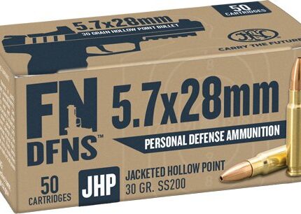 FN 5.7X28 30GR JHP SS200 - 50RD 10BX/CS
