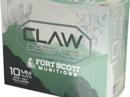 FORT SCOTT 10MM 190GR - CLAW DEFENSE FN 20RD 25BX/CS