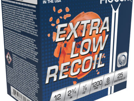FIOCCHI LOW RECOIL 12GA 2.75" - 7/8OZ #8 1200FPS 250RD CASE