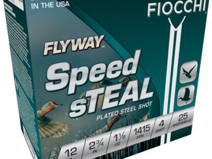 FIOCCHI FLYWAY 12GA 2.75" - 1-1/8OZ #4 1415FPS 25RD 10BX/C