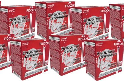 FIOCCHI 12GA 2.75" 1-1/8OZ - #7.5 1165FPS 250RD CASE LOT