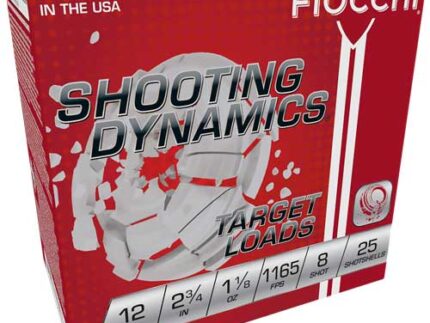 FIOCCHI 12GA 2.75" 1-1/8OZ #8 - 1165FPS 250RD CASE LOT