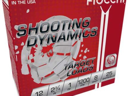 FIOCCHI 12GA 2.75" 1OZ #8 - 1200FPS 250RD CASE LOT