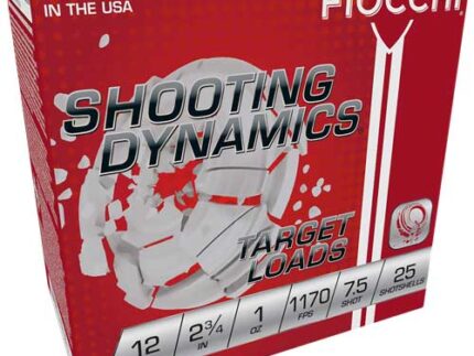FIOCCHI 12GA 2.75" 1OZ #7.5 - 1170FPS 250RD CASE LOT