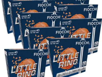 FIOCCHI LITTLE RINO 12GA 2.75" - 1OZ #7.5 1250FPS 250RD CASE