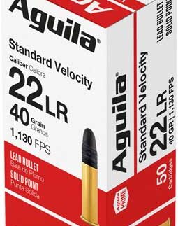 AGUILA STANDARD-VEL 22LR 40GR - LEAD-RN 2000RD CASE LOT