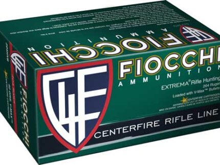 FIOCCHI 204 RUGER 40GR V-MAX - 50RD 20BX/CS