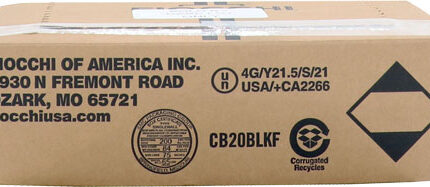 FIOCCHI 20GA 2.75" 3/4OZ #7.5 - 1075FPS 250RD CASE LOT