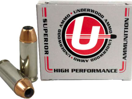 UNDERWOOD 10MM 135GR JHP - 20RD 10BX/CS