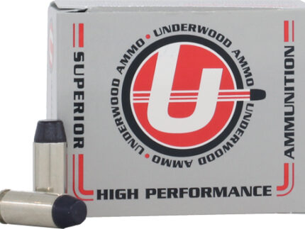 UNDERWOOD 10MM 220GR HARD CAST - LEAD-FN 20RD 10BX/CS