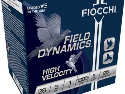 FIOCCHI 28GA 3" 1OZ #5 1300FPS - 25RD 10BX/CS