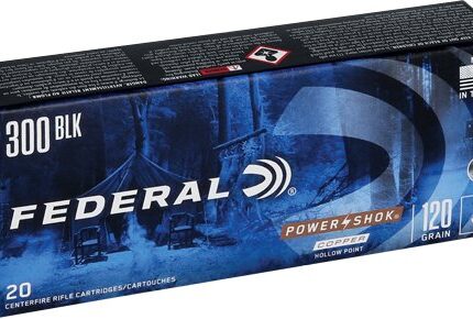 FEDERAL POWER-SHOK 300 AAC - 120GR COPPER HP 20RD 10BX/CS