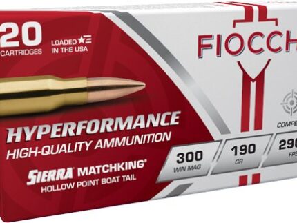 FIOCCHI 300 WIN MAG 190GR HPBT - 20RD 10BX/CS