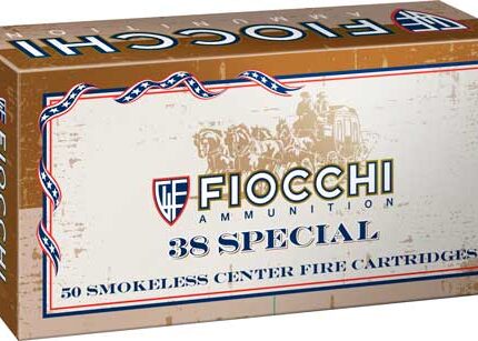 FIOCCHI 38 SPECIAL 158GR - LEAD-FP 50RD 10BX/CS