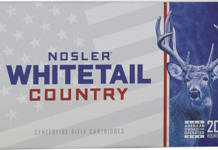 NOSLER WHITETAIL 350 LEGEND - 180GR LEAD NOSE 20RD 10BX/CS