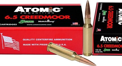 ATOMIC 6.5 CM MATCH 142GR HPBT - 20RD 10BX/CS